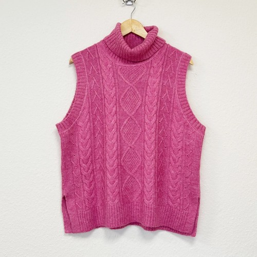 Rosa ärmellos pullover - m&s,
